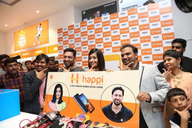 Rashmika Mandanna At Happi Mobiles Launch 4