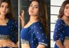 Yamini Bhaskar Looking Pretty In Blue Yamini Bhaskar At Bhale Manchi Chowka Beram Movie Promotion Images