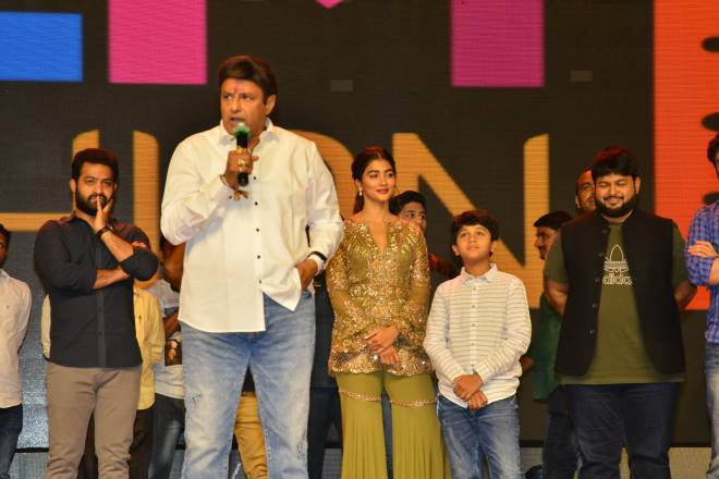 balakrishna praises pooja hegde