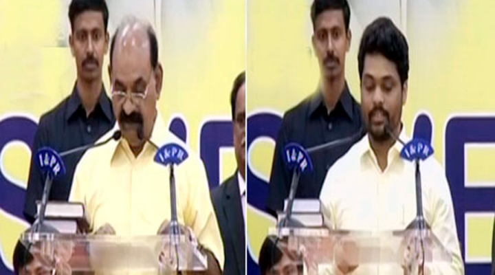 మంత్రులుగా ప్రమాణం చేసిన వారు వీరే.. 1 3 10