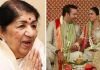 ఈశా అంబానీ దంపతులకు లతా మంగేష్కర్ సర్ప్రైజ్