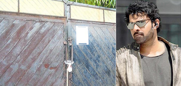 Prabhas' gets into trouble 1 Prabhas’ guest house seized