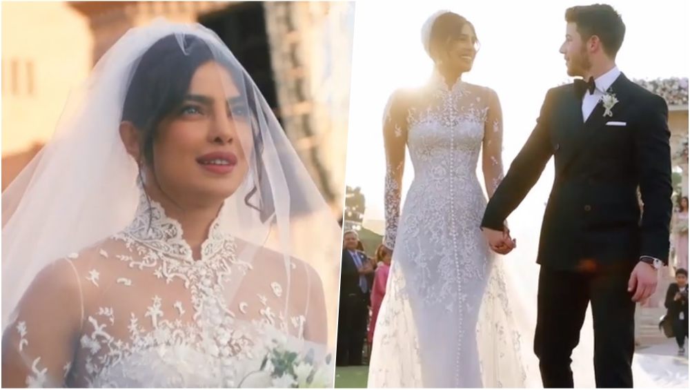 wedding gown priyanka chopra