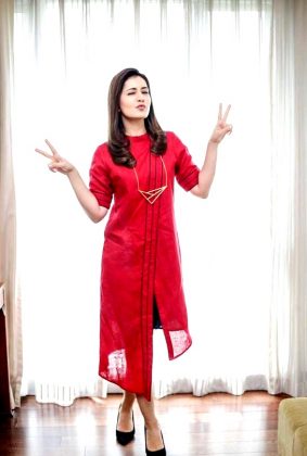 Raashi Khanna Stills In Red 5