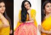 Sreemukhi Looking Gorgeous Sreemukhi Looking Beautiful In Half Saree Images