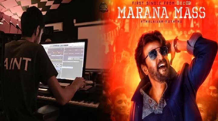 Rajinikanth's 'Marana Mass' Leaves Netizens Grooving 1 anirudh marana mass