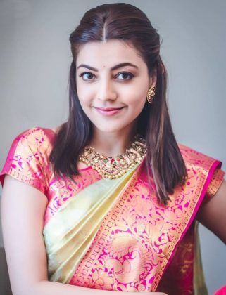 Kajal Stills From Maangalya Store Launch 1
