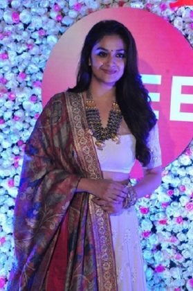 Keerthi Suresh At Zee Cine Awards Telugu 2018 Red Carpet 13