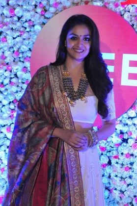 Keerthi Suresh At Zee Cine Awards Telugu 2018 Red Carpet 14