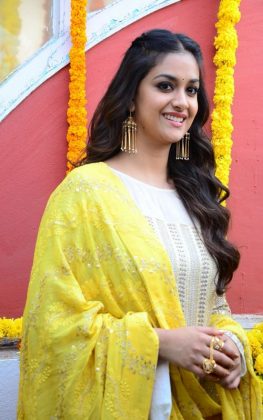 Keerthy Suresh At East Cost Productions Production No 3 Movie Opening 2