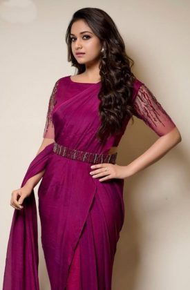 Keerthy Suresh Beautiful In Saree2