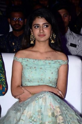 Priya Prakash Varrier At Lovers Day Audio Launch 1