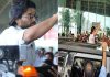 Allu Arjun gets grand welcome by fans