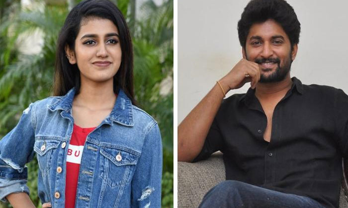 priya prakash tollywood debut Nani