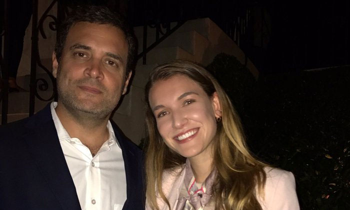 rahul gandhi Nathalia Ramos