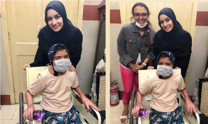 shraddha kapoor with ketto patient