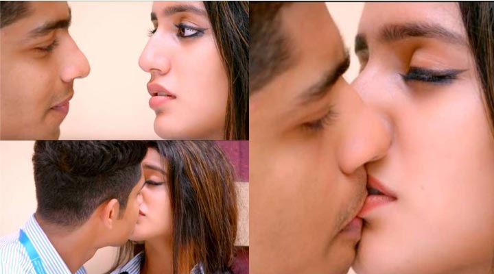 Wink Girl Priya Prakash Varrier Lip Kiss