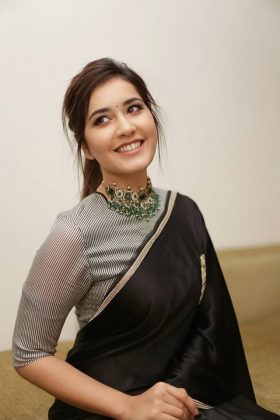 Raashi Khanna Looking Gorgeous In Saree 3