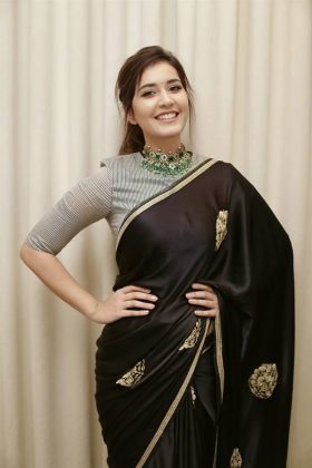 Raashi Khanna Looking Gorgeous In Saree1