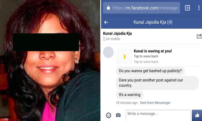 kolkatta woman rape threat