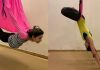 Fans go gaga over Rakul Preet aerial yoga Rakulpreet Latest Yoga Stills 2019