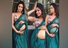 Heroine Flaunts Fake Baby Bump