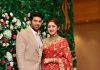 Arya And Sayyeshaa’s Wedding Reception Stills Arya And Sayyeshaa’s Wedding Reception Pics
