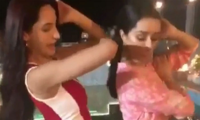Nora Fatehi Shraddha Kapoor viral dance
