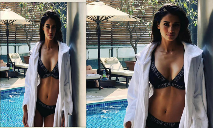disha patani black bikini