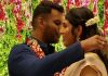 Vishal-Anisha exchange hug post exchanging rings, watch video