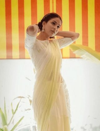 Lavanya Tripathi Looking Gorgeous In Saree 1