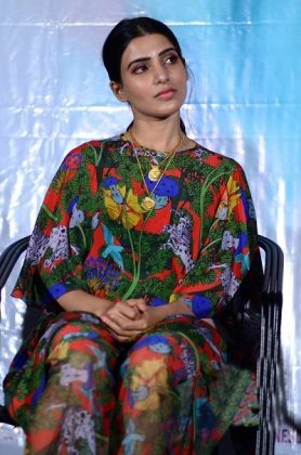 Samantha Stills At Majili Success Meet 3