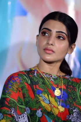 Samantha Stills At Majili Success Meet 4