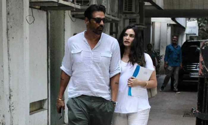 Arjun Rampal Gabriella Demetriades