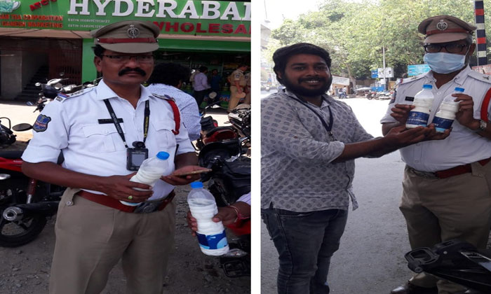 Geetha Arts charity for GHMC workers