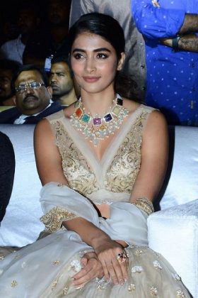 Pooja Hegde At Maharshi Movie Pre Release 10