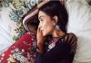 Amy Jackson flaunts baby bump in sheer gown