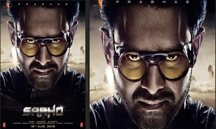 saaho first poster