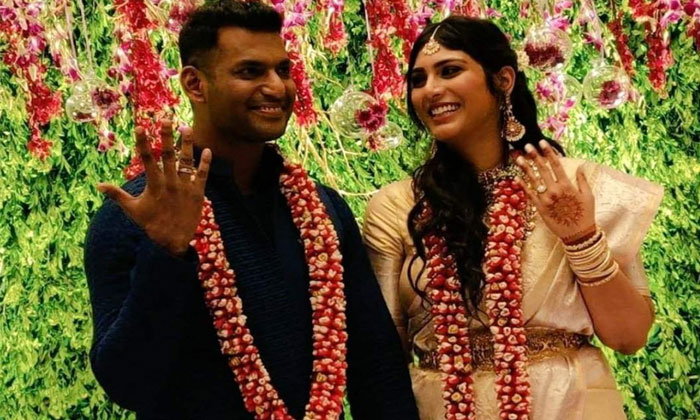 visha anisha married october 9