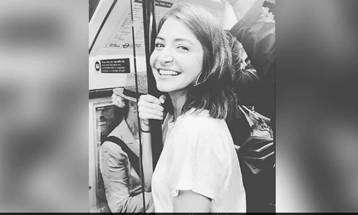 Actress boards train 1 anushka tube train