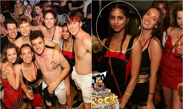 Suhana Khan parties, viral pic 1 suhana khan dungaree