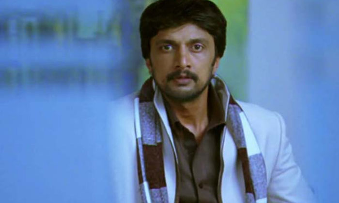 Eega producer with Eega actor 1 Kiccha Sudeep eega producer