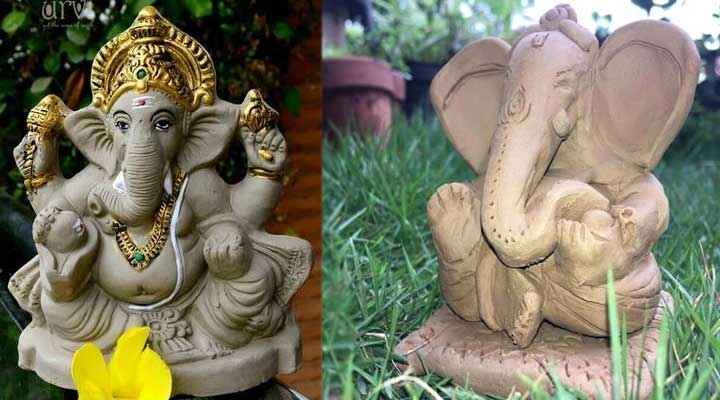 ఒక్క గ్రామనికి ఒకే మట్టి గణపతి.. 5లక్షల బహుమతి! 1 7 25