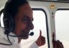 KCR tours Kaleshwaram project, flies over Godavari
