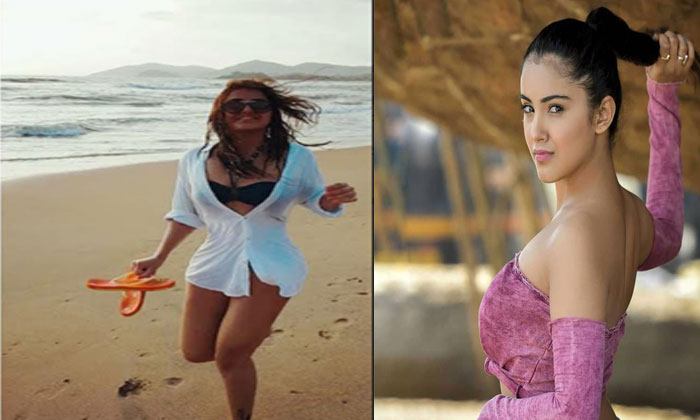 Pic Talk: Nela Ticket girl nails in bikini 1 Malvika Sharma