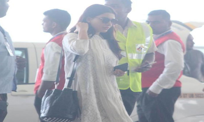 Airport dairies: Samantha flaunts ethnic look 2 samantha airport