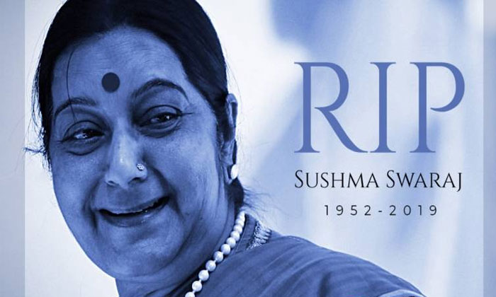 sushma swaraj death