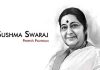 Netizens pay tributes to Sushma Swaraj
