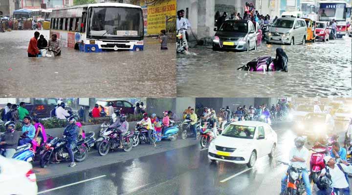 హైదరాబాద్లో 100 ఏళ్ల రికార్డు వాన 1 3 24