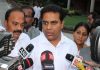 KTR slams Centre for giving no funds
